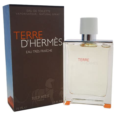 hermes terre eau tres fraiche 75ml|terre d Hermes fragrantica.